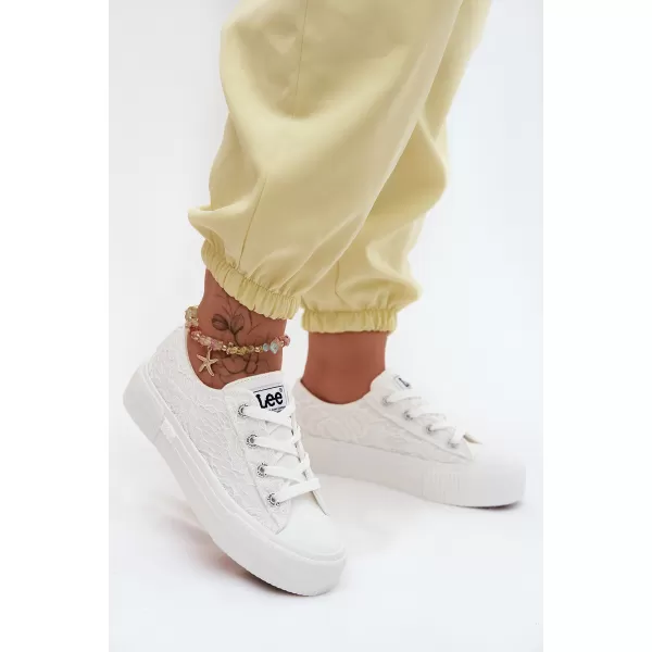  Dámské tenisky LEE 50261003.1FG WHITE 