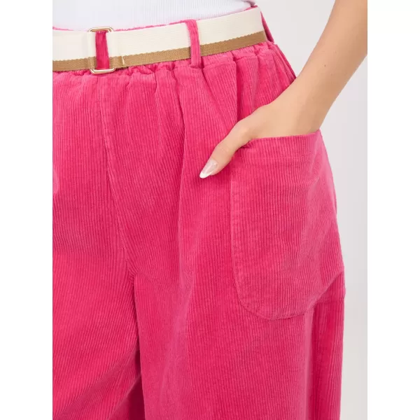  Dámské kalhoty RUE PARIS IT-SP-FL9665.14 FUCHSIA 