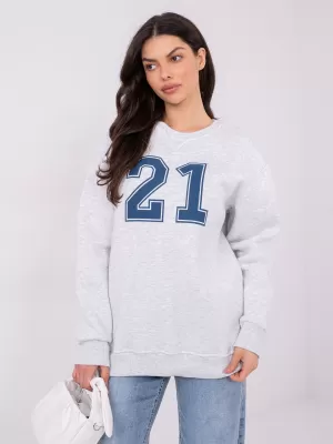 Dámská mikina FACTORY PRICE WT-BL-A1063.64 LIGHT GREY