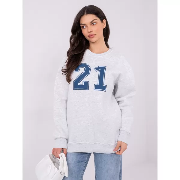  Dámská mikina FACTORY PRICE WT-BL-A1063.64 LIGHT GREY 