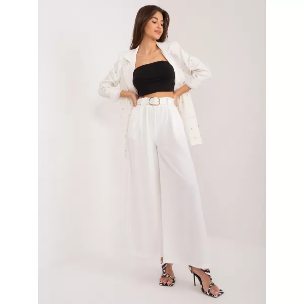  Dámské kalhoty ITALY MODA DHJ-SP-5583.97 ECRU 