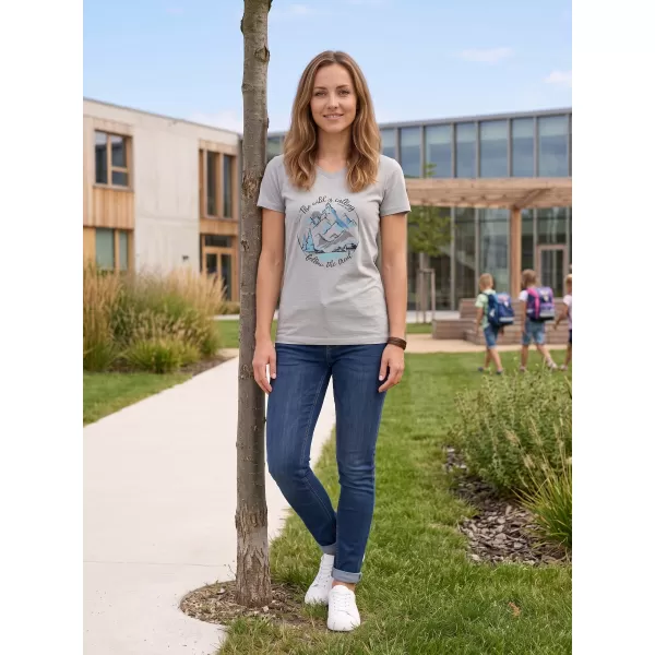  Dámské outdoorové triko ALPINE PRO GREMA 3 GRAY VARIANTA PA 