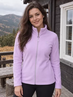 Dámská fleecová mikina ALTISPORT ILKI VIOLET