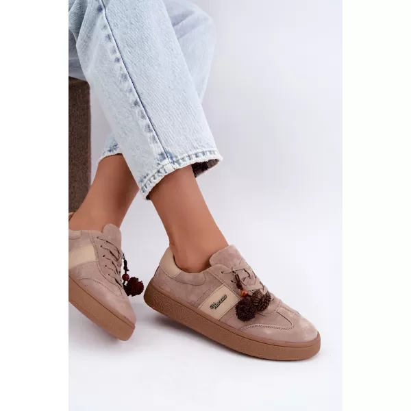 Dámské tenisky VINCEZA 79682 BEIGE 