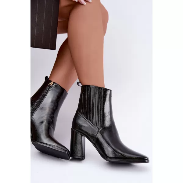  Dámské kotníkové boty BOTO D-252 BLACK 