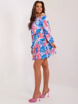 Dámské šaty RUE PARIS WN-SK-8282.55 BLUE