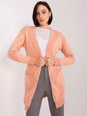 Dámský svetr WOOL FASHION ITALIA AT-SW-234501.00P DARK PINK