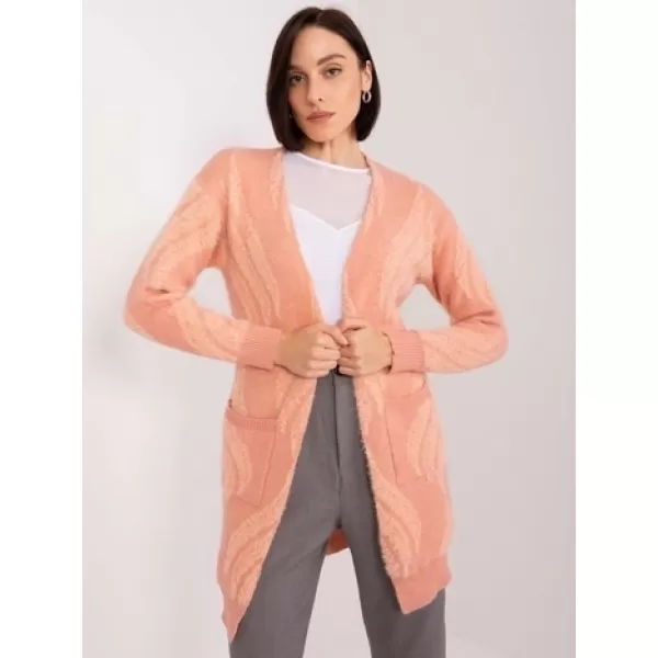  Dámský svetr WOOL FASHION ITALIA AT-SW-234501.00P DARK PINK 