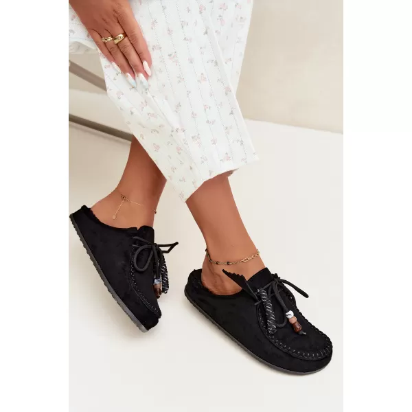  Dámské pantofle BOTO 5002 BLACK 