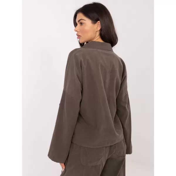  Dámská košile ITALY MODA IT-KS-22390.81 DARK KHAKI 