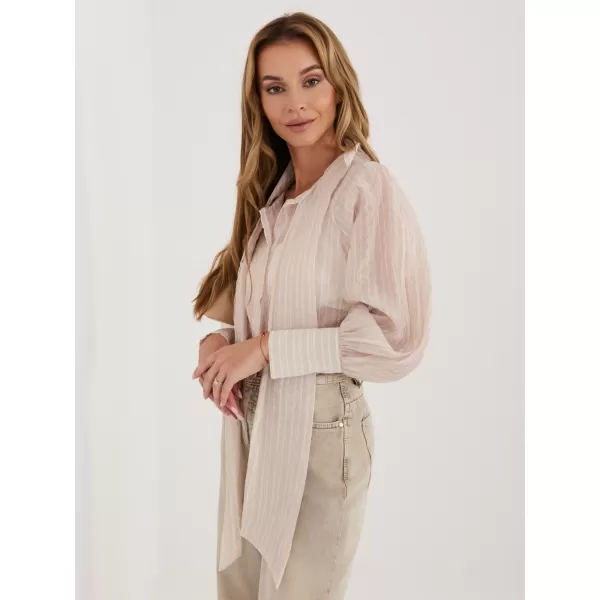  Dámská halenka ITALY MODA IT-KS-26010.76 BEIGE 