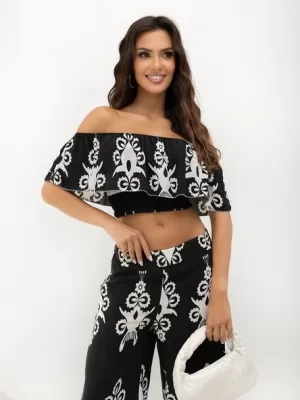 Dámský komplet ITALY MODA MO-KMPL-126175.85 BLACK