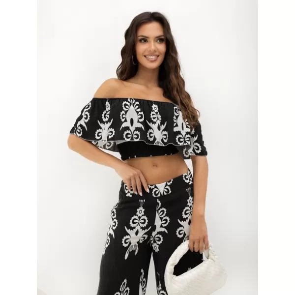  Dámský komplet ITALY MODA MO-KMPL-126175.85 BLACK 