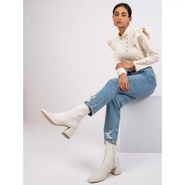  Dámská halenka ITALY MODA DHJ-BZ-6533A.44P LIGHT BEIGE 