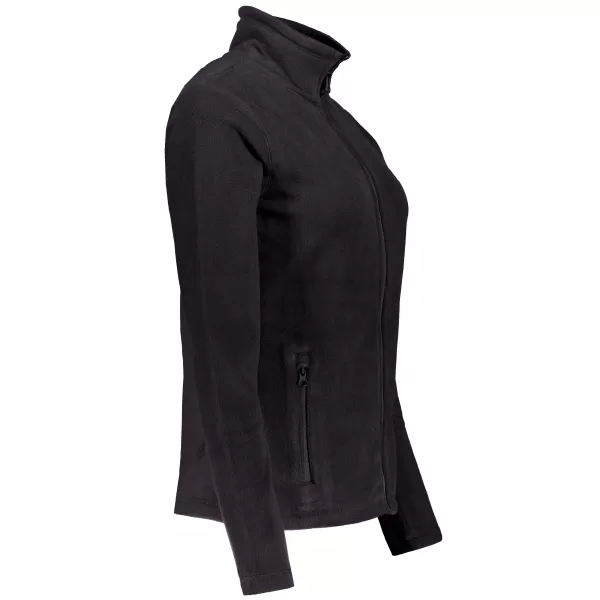  Dámská fleece mikina ALTISPORT ALW002853 ČERNOZLATÁ 