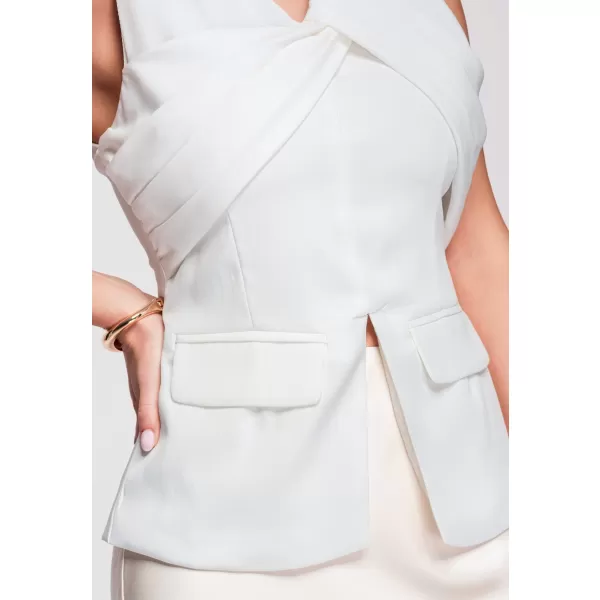  Dámská blůza LARICA OW-TS-E0001 WHITE 