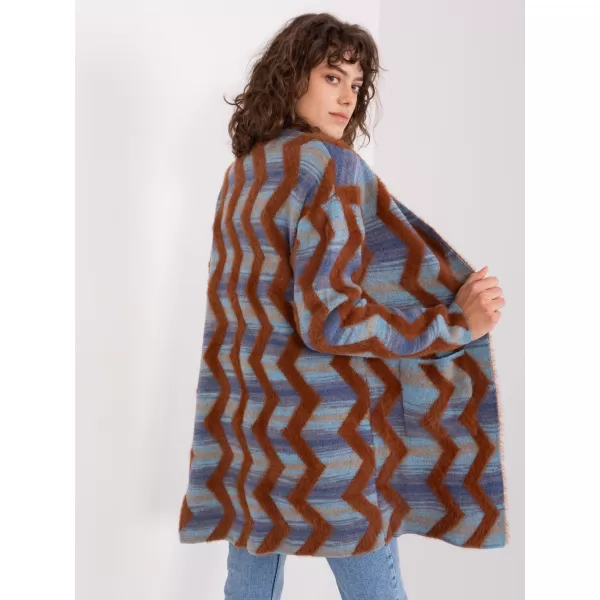  Dámský svetr WOOL FASHION ITALIA AT-SW-234701.34 DARK BLUE 