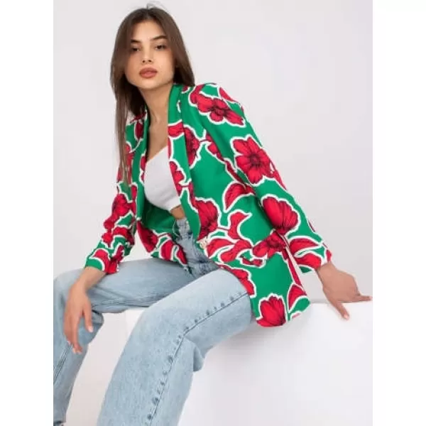  Dámská bunda ITALY MODA DHJ-MA-15621-2.25X GREEN 