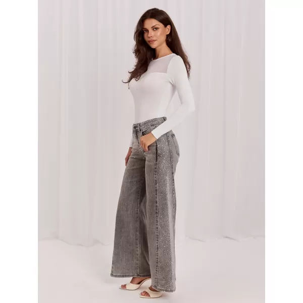  Dámské džíny ITALY MODA IR-SP-TK519.78 GRAY 
