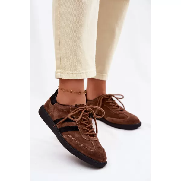  Dámské tenisky BOTO GD-XF-164 BROWN/BLACK 