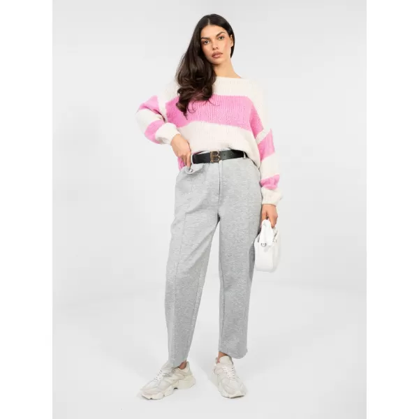  Dámské kalhoty ITALY MODA IT-SP-10006.76 GRAY 