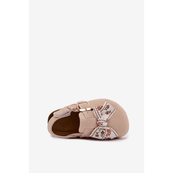  Dětské papuče BOTO 376-1B/2B/3B BEIGE 