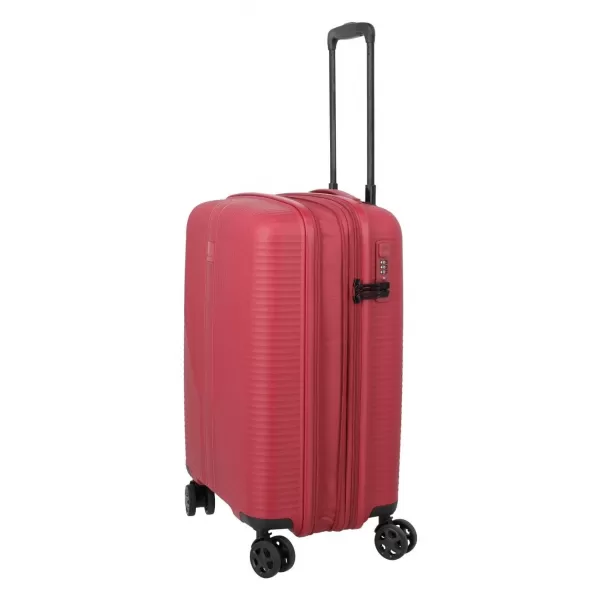  Kufr TRAVELITE AIR STRIPE 4W S EXP RED 