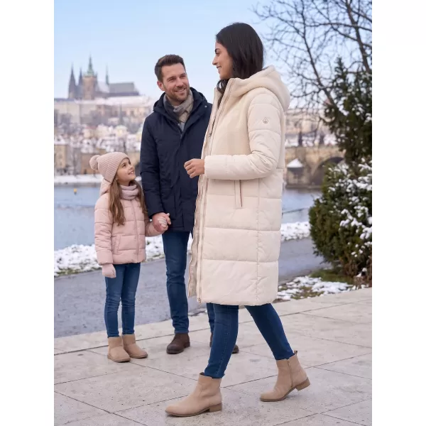  Dámský kabát ALTISPORT IZZY SVĚTLE BÉŽOVÁ 