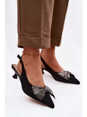 Dámské sandály D&A 42761-19 BLACK
