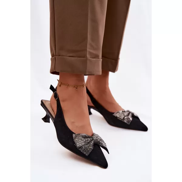  Dámské sandály D&A 42761-19 BLACK 