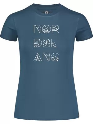 Dámské triko NORDBLANC RESCUE NBSLT8178 MODRÁ