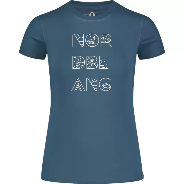  Dámské triko NORDBLANC RESCUE NBSLT8178 MODRÁ 