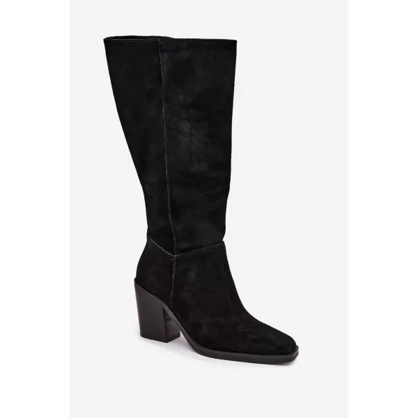  Dámské kozačky BOTO 2704 BLACK 