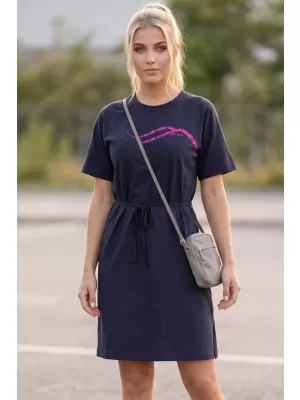 Dámské šaty ALTISPORT ALW001816 NÁMOŘNÍ MODRÁ