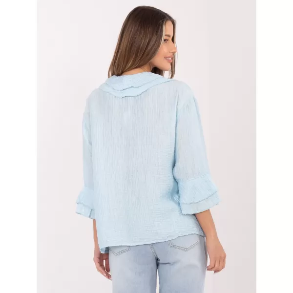  Dámská halenka ITALY MODA IT-KS-81863.11P LIGHT BLUE 