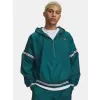 Pánská bunda UNDER ARMOUR UA ICON SW WOVEN JKT 6010974-338 ZELENÁ