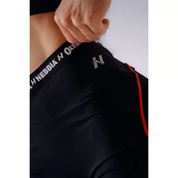  Dámské kraťasy NEBBIA OLYMPIA HIGH-WAIST 937 BLACK 