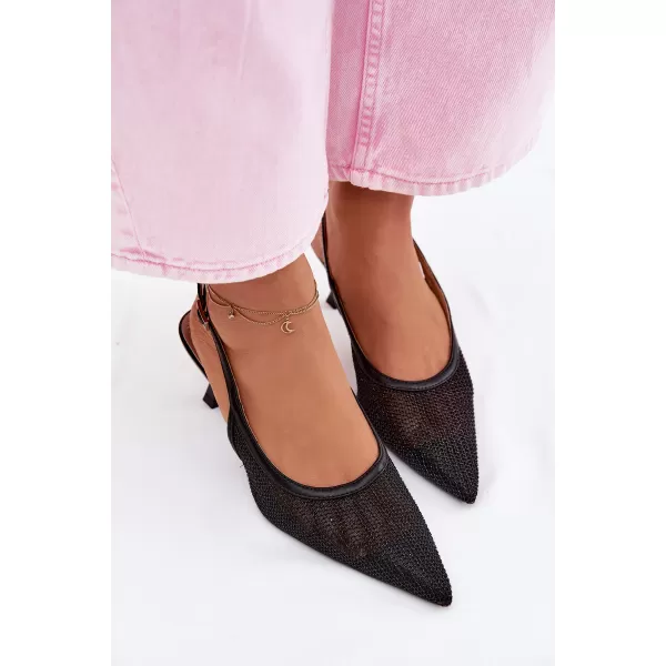  Dámské sandály BOTO QQ-213 BLACK 