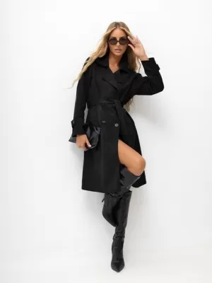 Dámský kabát ITALY MODA MI-PL-A515116.84 BLACK