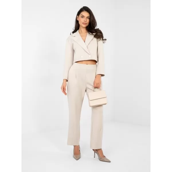  Dámský komplet RUE PARIS IT-KMPL-22255.20 BEIGE 