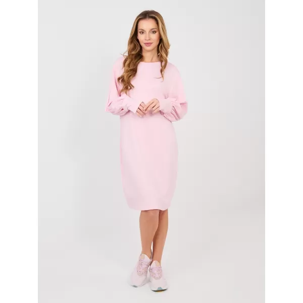  Dámské šaty RUE PARIS RV-SK-A1059.17 BRIGHT PINK 