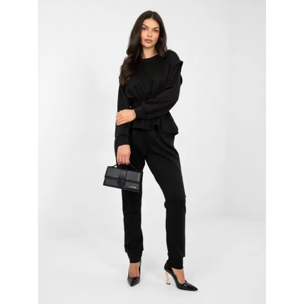  Dámský komplet RUE PARIS IT-KMPL-22239.03 BLACK 