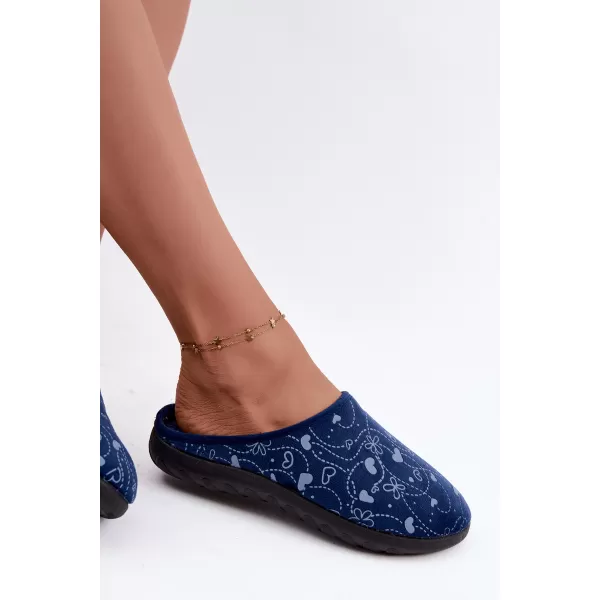  Dámské pantofle INBLU ET000041 MODRÁ 