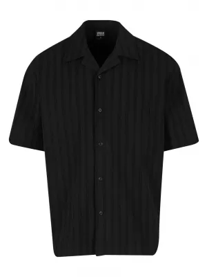 Pánská košile URBAN CLASSICS TB8217-00007 BLACK