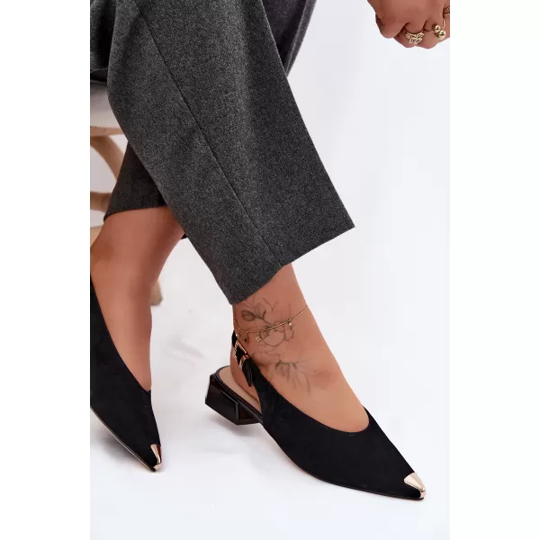  Dámské sandály D&A CR61-3050 BLACK 