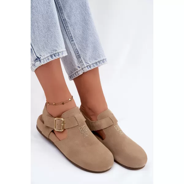  Dámské sandály BIG STAR SHOES TT274542 BEIGE 