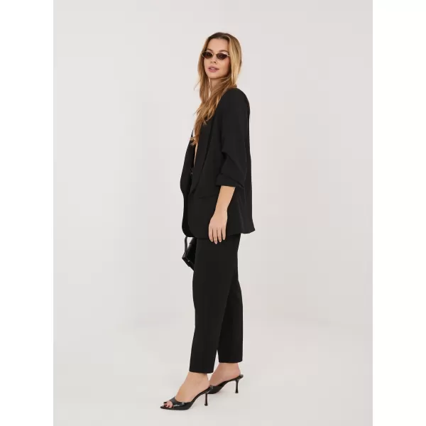  Dámský komplet RUE PARIS IT-KMPL-FL2766.16 BLACK 