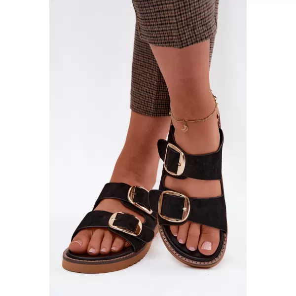  Dámské pantofle BOTO 1523 BLACK 