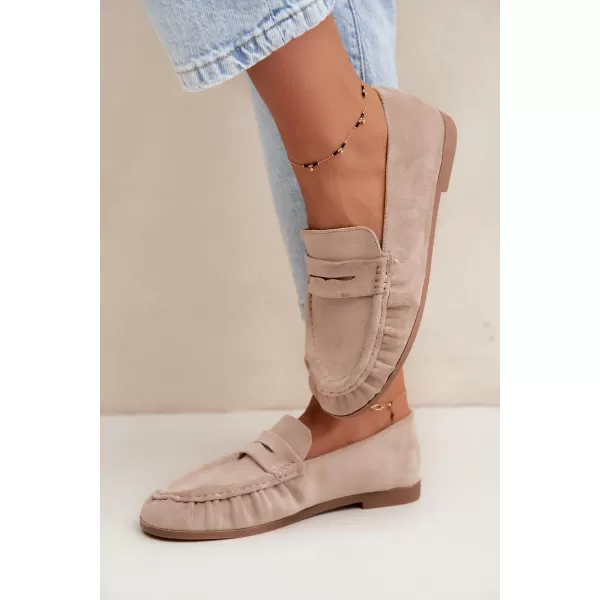  Dámské mokasíny BOTO 9881 KHAKI 