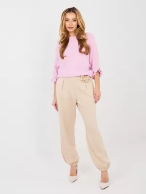 Dámské kalhoty ITALY MODA IT-SP-22197.64 BEIGE